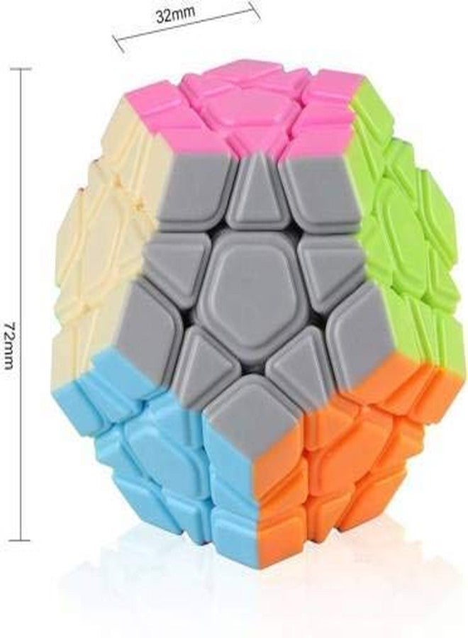 KITMEER Puzzle Cube Stickers Less Smooth Cube Game (Megaminx) - Image 2